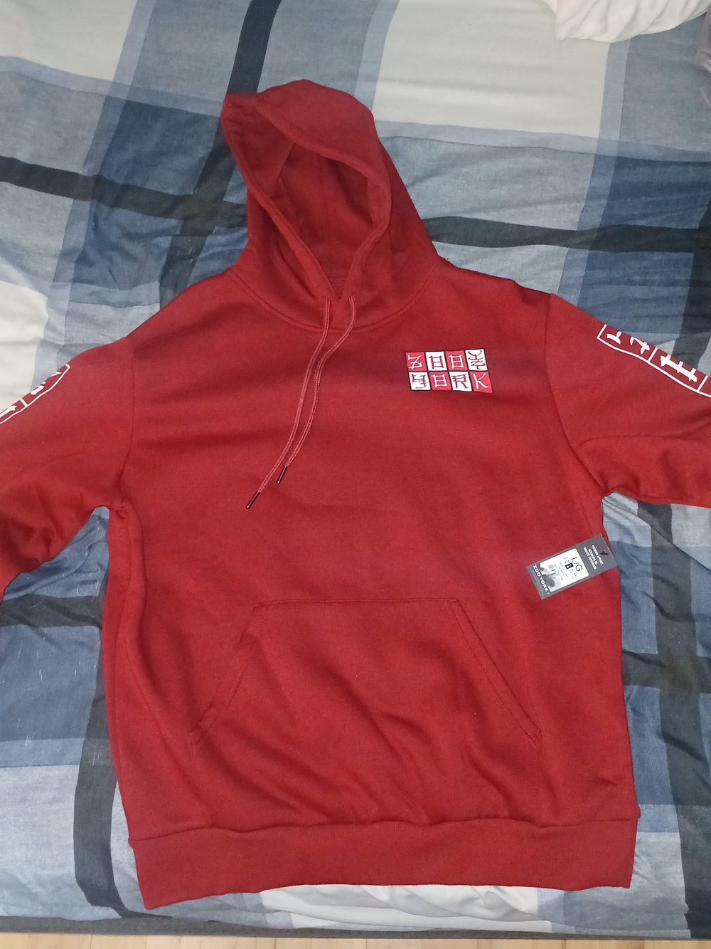 Zoo York Red Crewneck Graphic Hoodie